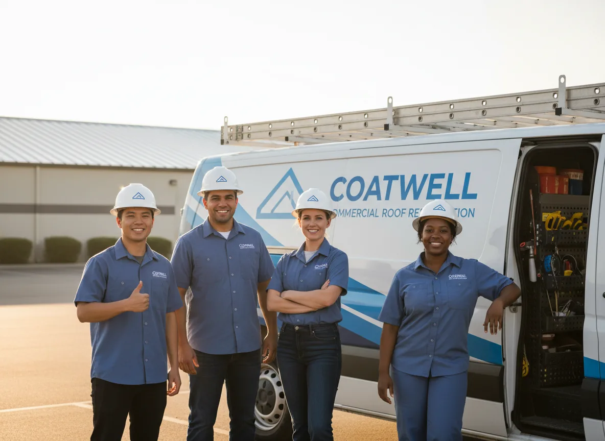 Commercial roof coating company in Britt, IA